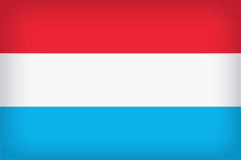 Luxembourg Large Flag | Gallery Yopriceville - High-Quality Free Images and Transparent PNG Clipart