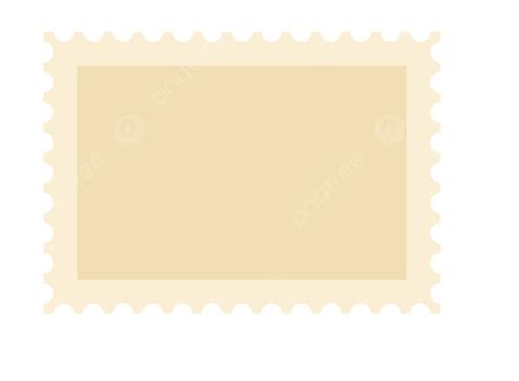 Postage Stamp Blank Postal Frame, Sticker, Send, Express PNG and Vector with Transparent ...