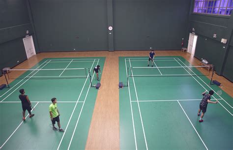 KLGCC provides badminton courts for esteemed members and guests