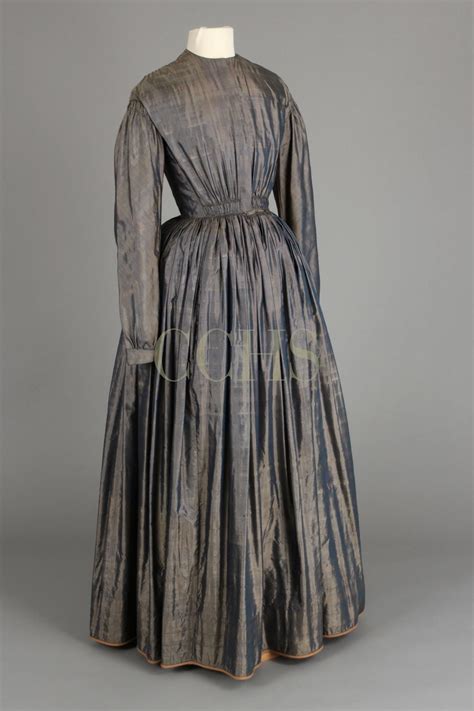 DRESS, 1840s | Chester County Historical Society | Poor clothes, Fashion, Historical dresses