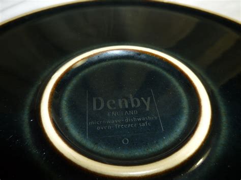 DENBY ENGLAND FREEZER MICROWAVE OVEN DISHWASHER SAFE 9" LUNCH PLATE ...