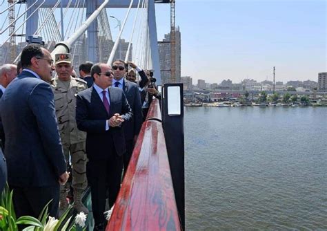 Egypt officially opens world’s widest suspension bridge across the Nile