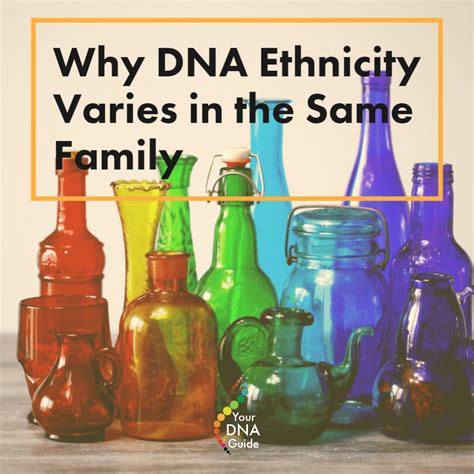 Why DNA Ethnicity Varies in Families - Your DNA Guide - Diahan Southard