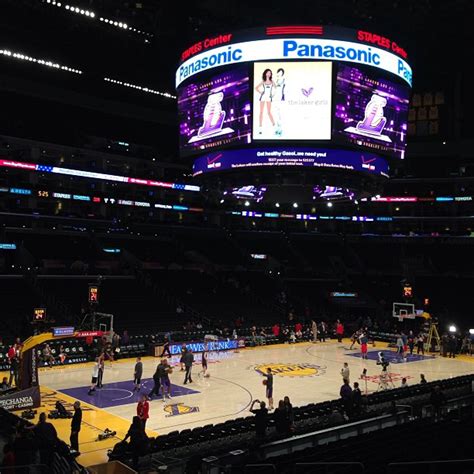 Lakers Game at Staples Center | Tourists at Home LA Edition » Local ...