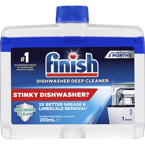 Finish Dishwasher Deep Cleaner 250ml | Woolworths