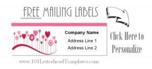 Free Mailing Labels