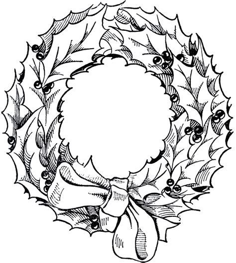 Holiday Wreath Clip Art