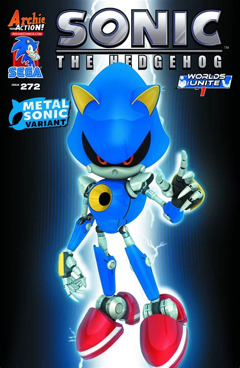 Sonic the Hedgehog #272 (Metal Sonic Game Art Sega Cover) | Fresh Comics