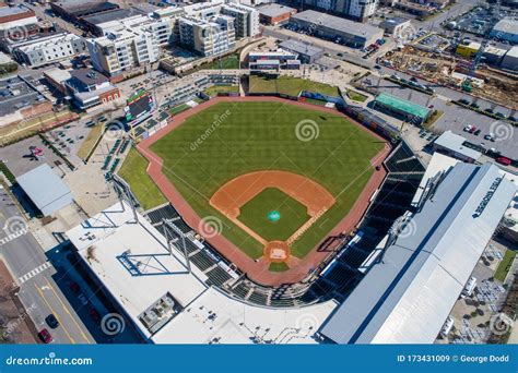 Aerial View Regions Field Baseball Stadium in Birmingham, Alabama Editorial Stock Image - Image ...