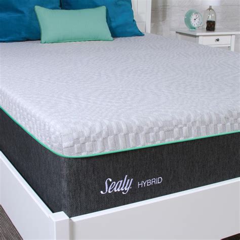 Sealy 12 in. Twin Spring & Memory Foam Hybrid Mattress - Medium Firm ...