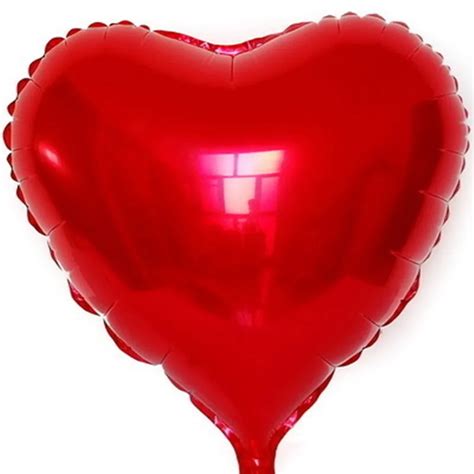 2pcs 36inch Large Red Heart Shape Foil Balloons Wedding Ballons Helium Balaos Wholesale Party ...