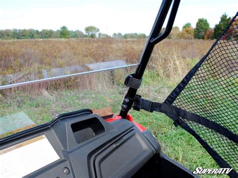 Super ATV Honda Pioneer 700 Scratch Resistant Half Windshield