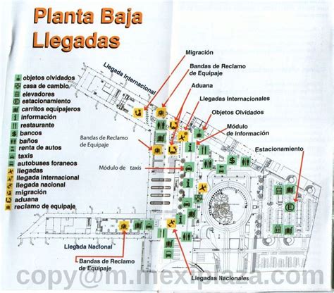 Planta Baja Llegadas - AICM - Terminal 2 - Terminal 2, Aeropuerto Internacional Benito Juárez de ...