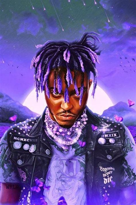 Juice Wrld Purple Aesthetic Wallpaper Rapper Askdop | My XXX Hot Girl