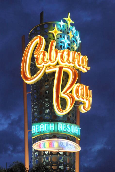 Cabana Bay Resort Sign | The Cabana Bay Resort sign at Unive… | Flickr