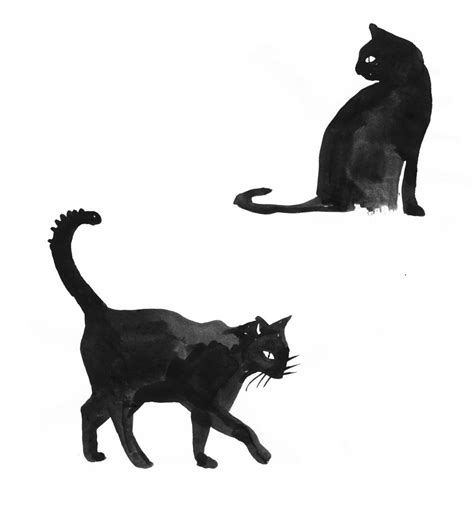 catswallpaperhd.us | Black cat drawing, Cat drawing, Cute cat drawing