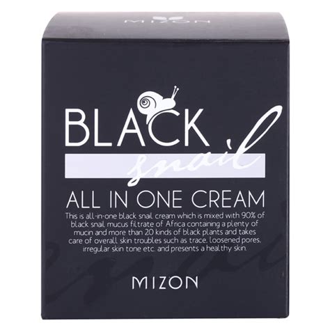 MIZON BLACK SNAIL Face Cream With Snail Mucus Filtrate 90% | notino.co.uk