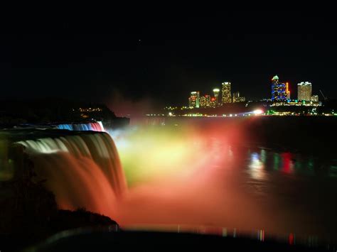 Wallpaper: Niagara Falls at Night