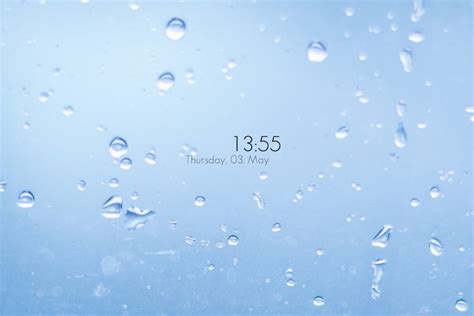 Minimalistic Clock Rainmeter Skin