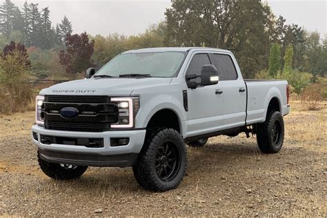 'Battleship grey' vessel: 2018 Ford F250 Limited | Ford pickup trucks, Ford trucks, Lifted ford ...