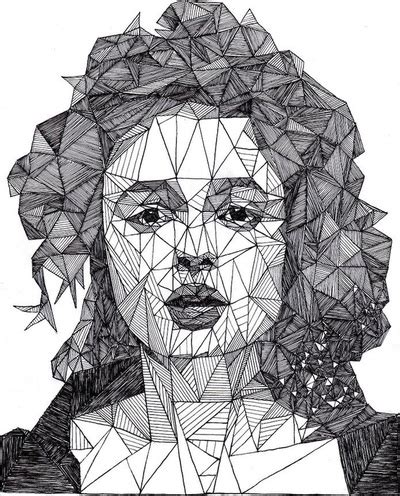 Line Portraits - Valerie White: Visual Arts