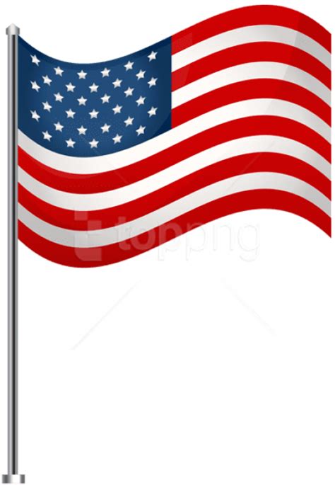 United States Flag PNG Image Background