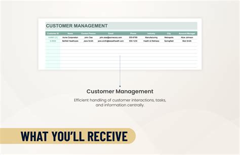 Basic CRM Template in Excel, Google Sheets - Download | Template.net