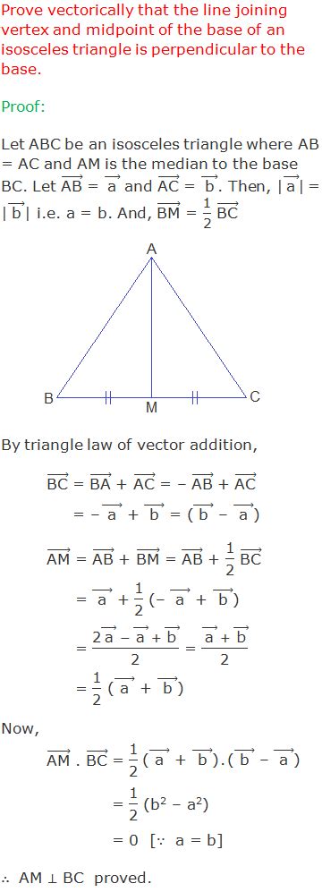 10 Math Problems: Vector Geometry