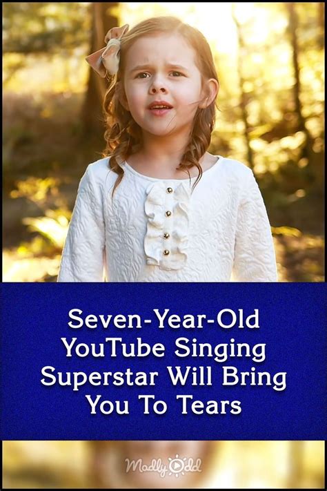 Seven-Year-Old YouTube Singing Superstar Will Bring You To Tears | Singing, Seven years old ...