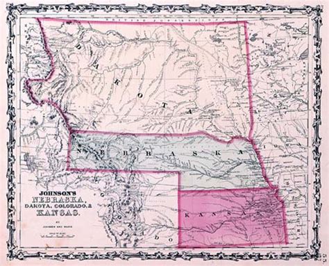 Dakota Territory Map