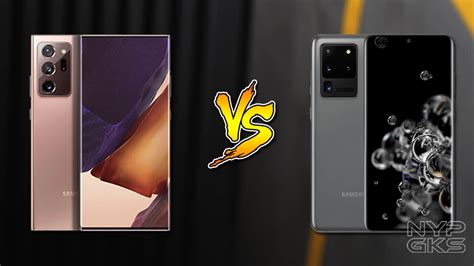 Samsung Galaxy Note 20 Ultra vs Galaxy S20 Ultra: Specs Comparison | NoypiGeeks