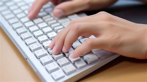 Premium Photo | A Typing Hands On The Laptop Computer