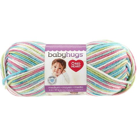 Red Heart Baby Hugs Medium Yarn, Hopscotch - Walmart.com - Walmart.com