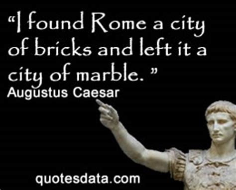 Augustus Caesar Quotes