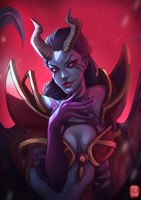 ArtStation - Queen of Pain Fanart