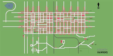 The Chessboard Factory: Stranger Things: map of Hawkins 1.8