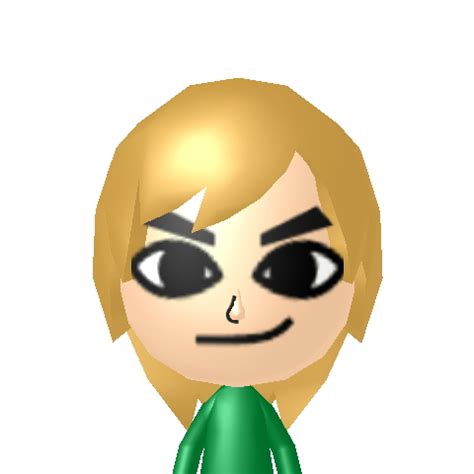 Toon Link's Mii by Raeleka on DeviantArt