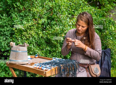 Medieval Week celebrations in the Hanseatic town of Visby, Gotland ...