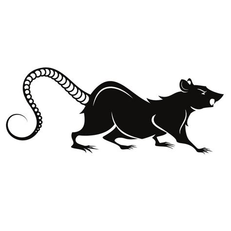 Rat silhouette | Rat silhouette, Silhouette clip art, Grim reaper art