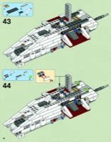 LEGO 75021 Republic Gunship Instructions, Star Wars - Episode II