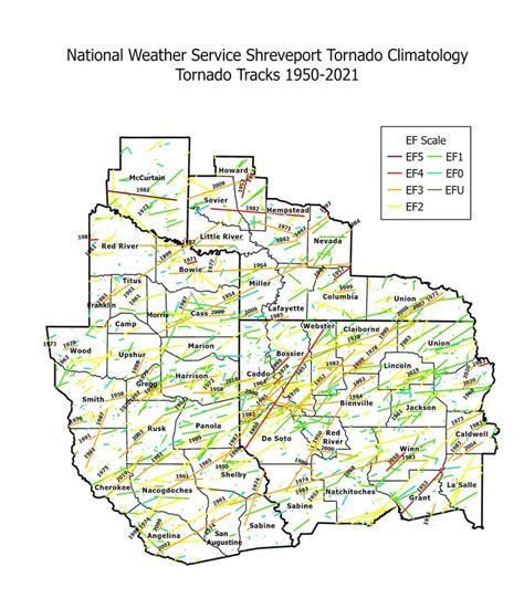 Nws Office’s New Interactive Tornado Map Shows Those Recorded In The ...