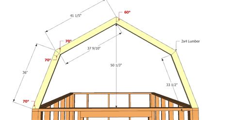 Useful 12x16 gambrel storage shed plans ~ DIY Jes