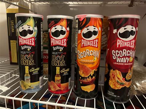 Still trying to find the elusive third Hot Ones Pringles. - Chili Chili