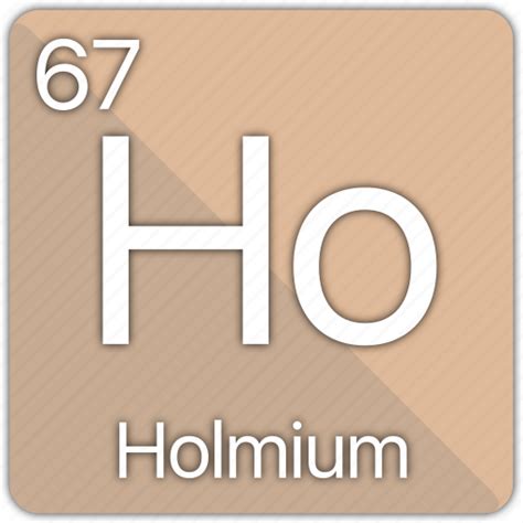 Atom, atomic, element, holmium, periodic, periodic table icon