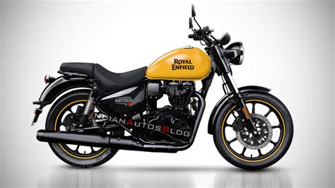 Royal Enfield Meteor 350 rendered in final design and multiple colours