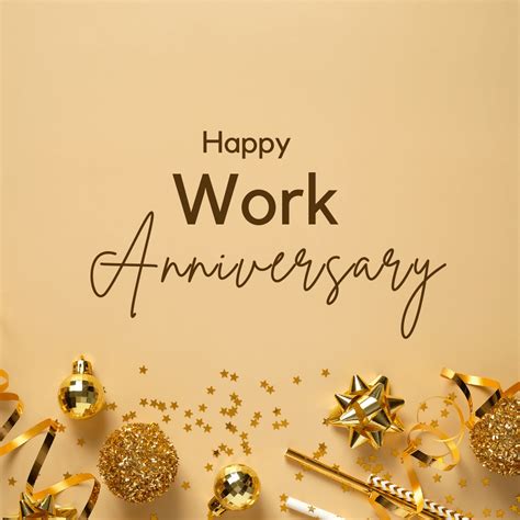 Happy Work Anniversary Wishes Quotes - Image to u