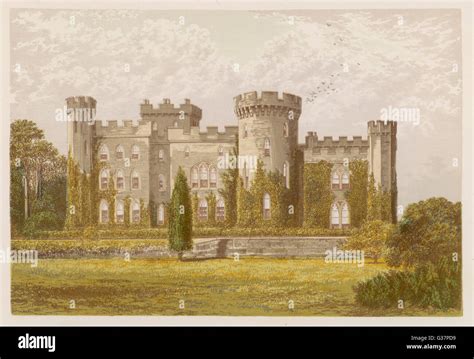 CHOLMONDELEY CASTLE 1879 Stock Photo - Alamy