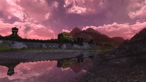 Dawn over Edoras | The Laurelin Archives