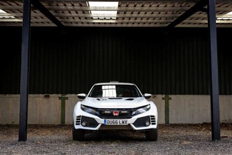 This Lifted Honda Civic Type R Is a Rally Fantasy Come to Life