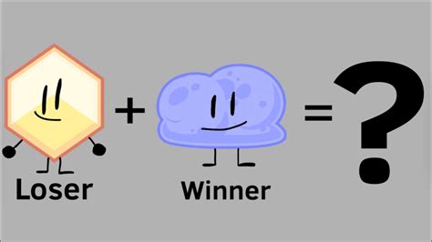 BFDI Fusions: Loser and Winner - YouTube